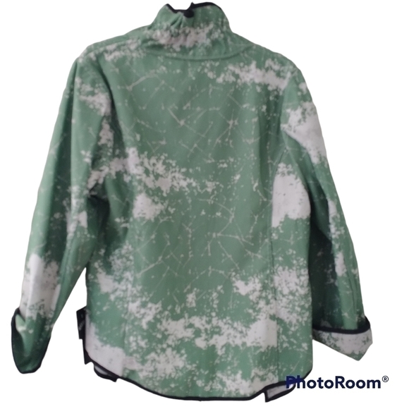 Reversibles Green Graphic Print Reversible Jacket XL - Picture 2 of 13